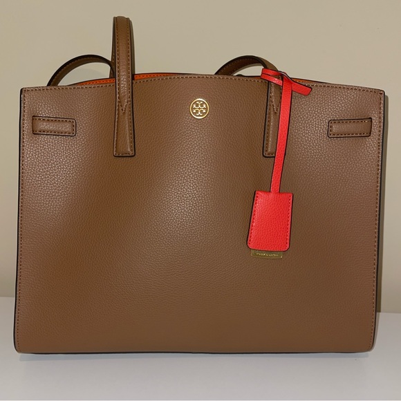 Tory Burch Walker Satchel - Moose - Picture 1 of 4